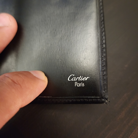 Cartier Vintage Panthere Leather Trifold Wallet - Picture 4 of 11